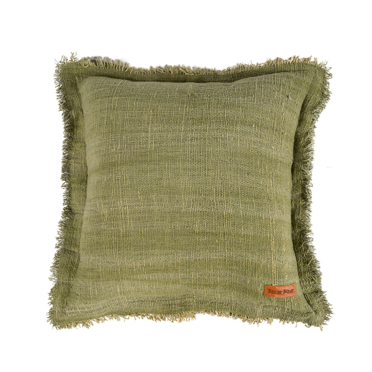 Housse de coussin Jungle Fringe - Vert