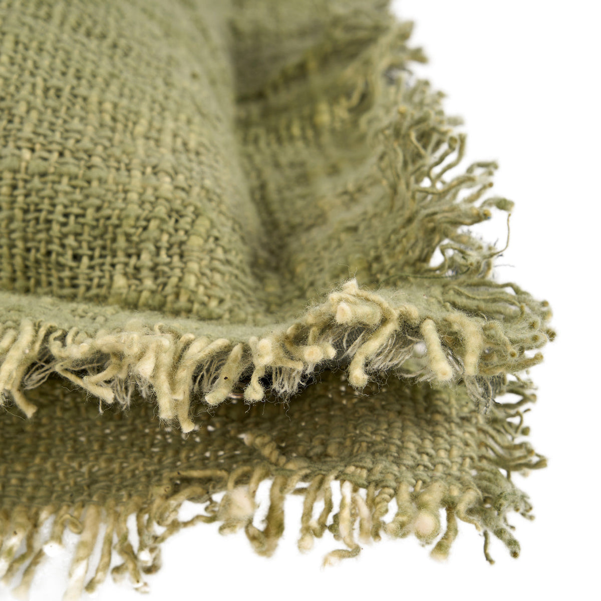Housse de coussin Jungle Fringe - Vert