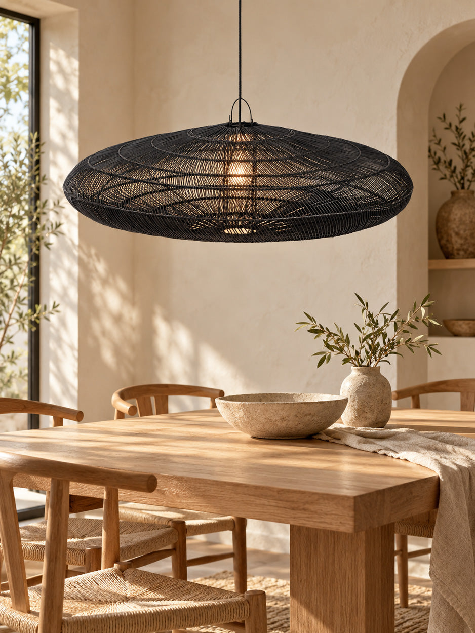 Suspension Macaron - Noir - XL