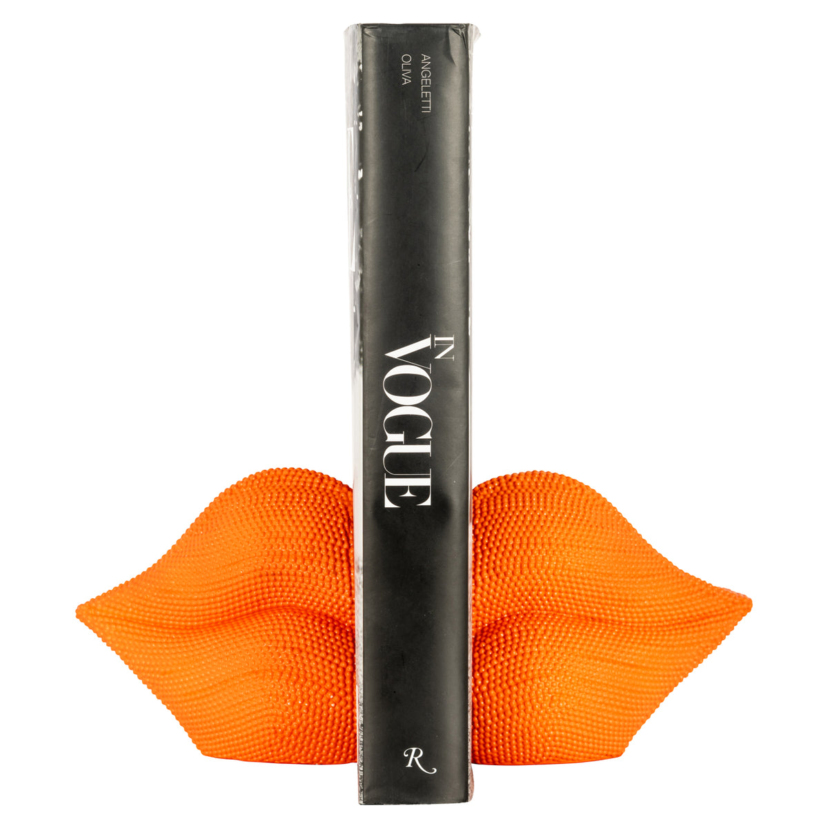Buchstützen Lips Orange