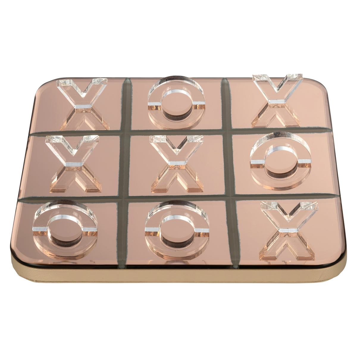 Decoratief spel Caylin gold Tic-Tac-Toe