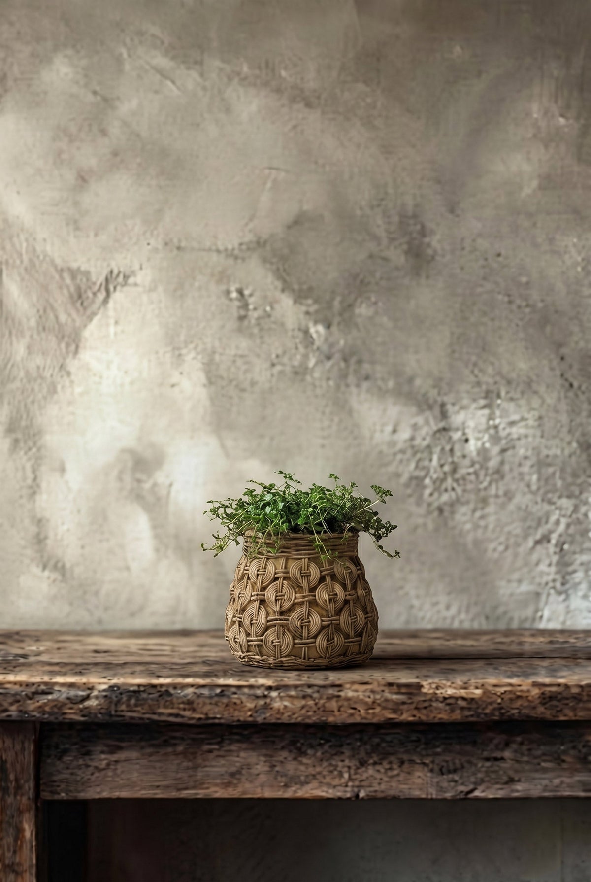 The Knot Concrete Planter  - M