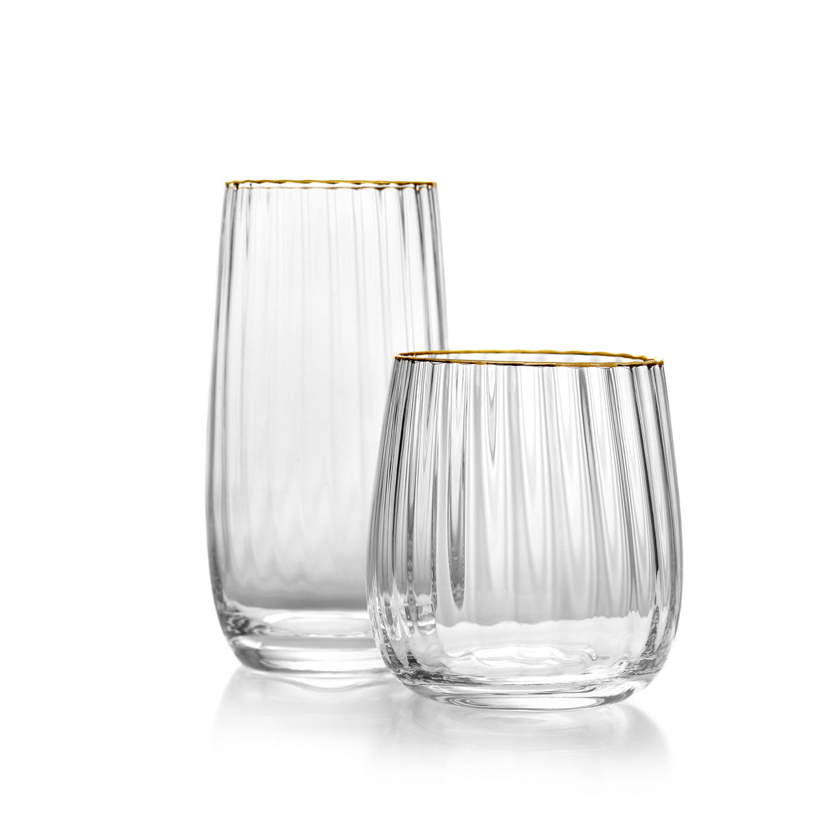 The Golden Rim Highball - Or naturel