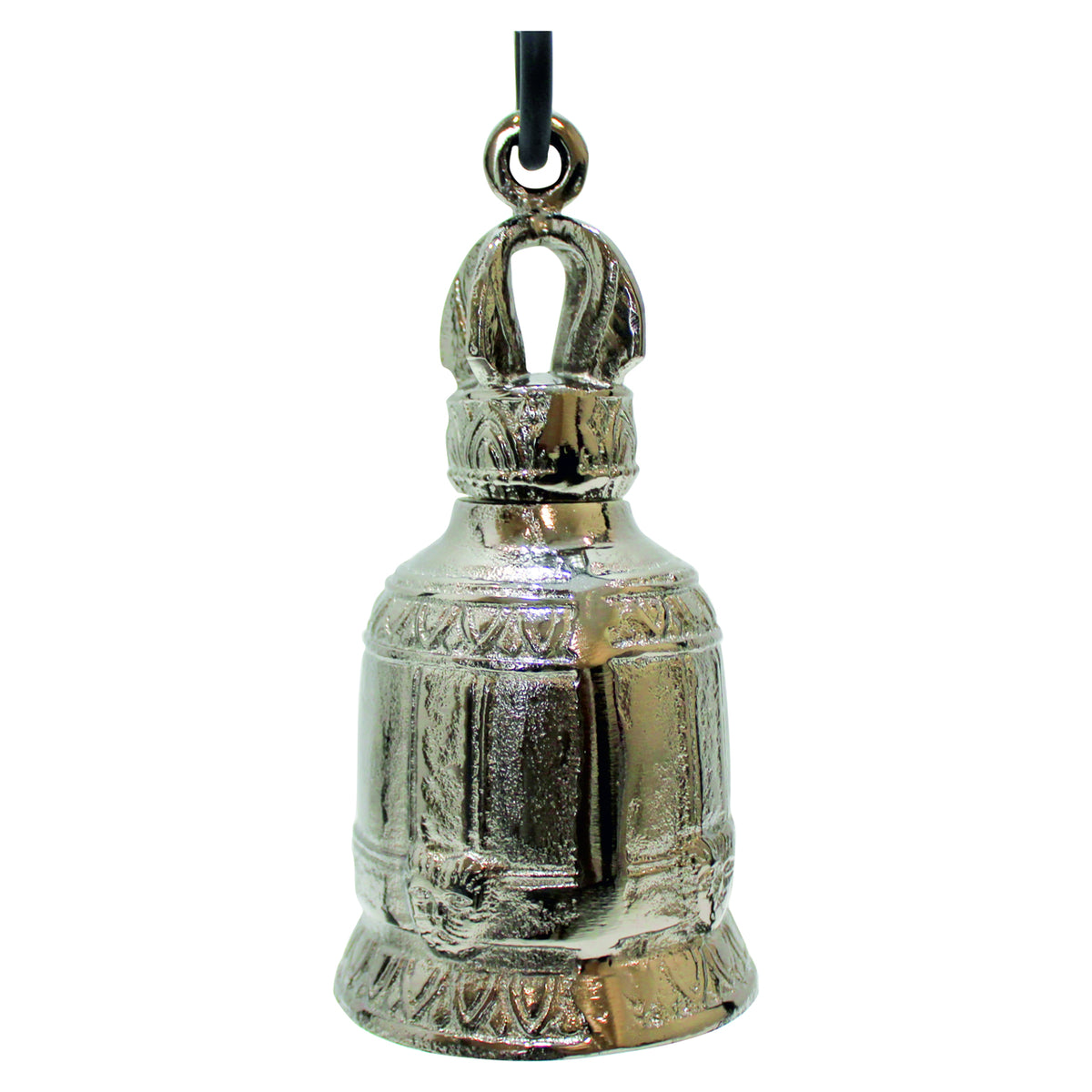 Decoratief object Mody black hanging bell