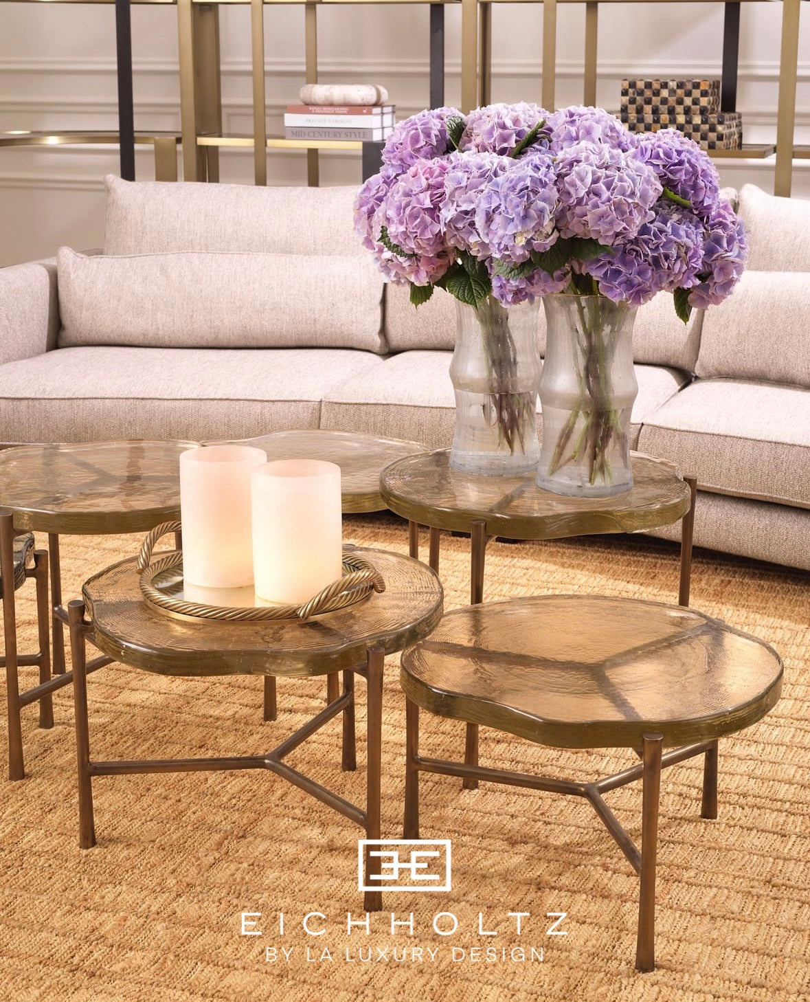 Eichholtz coffee table Baldovini (set of 3)