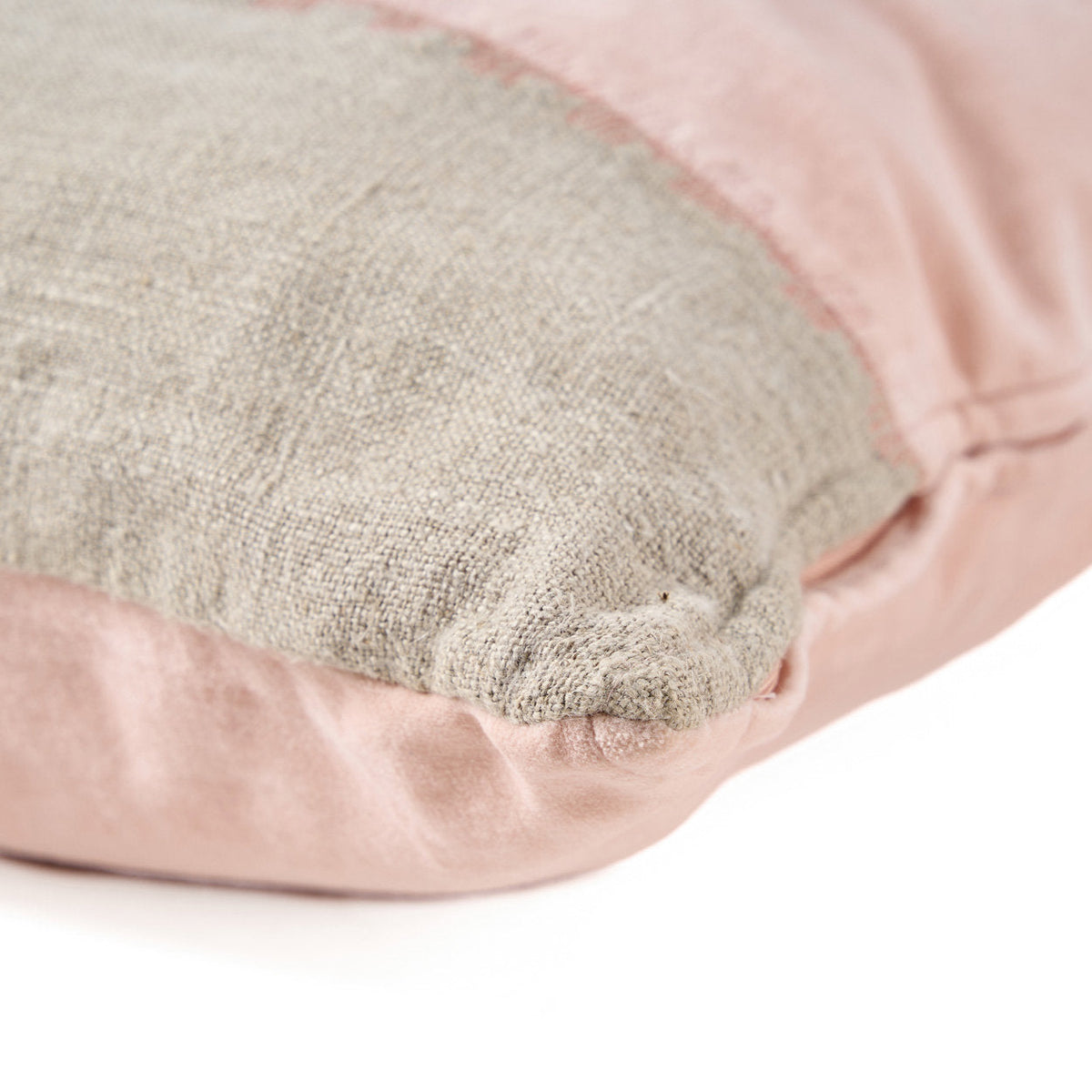 Housse de coussin en velours Divorce - Rose naturel - 30x50