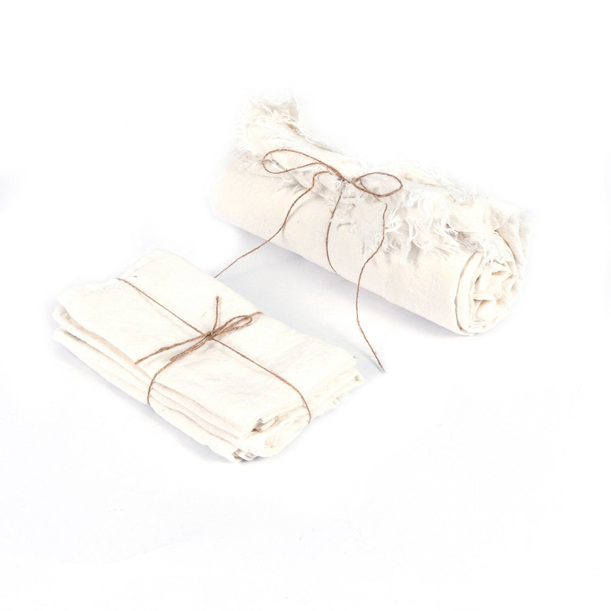 The Linen Tablecloth - White - 150x200