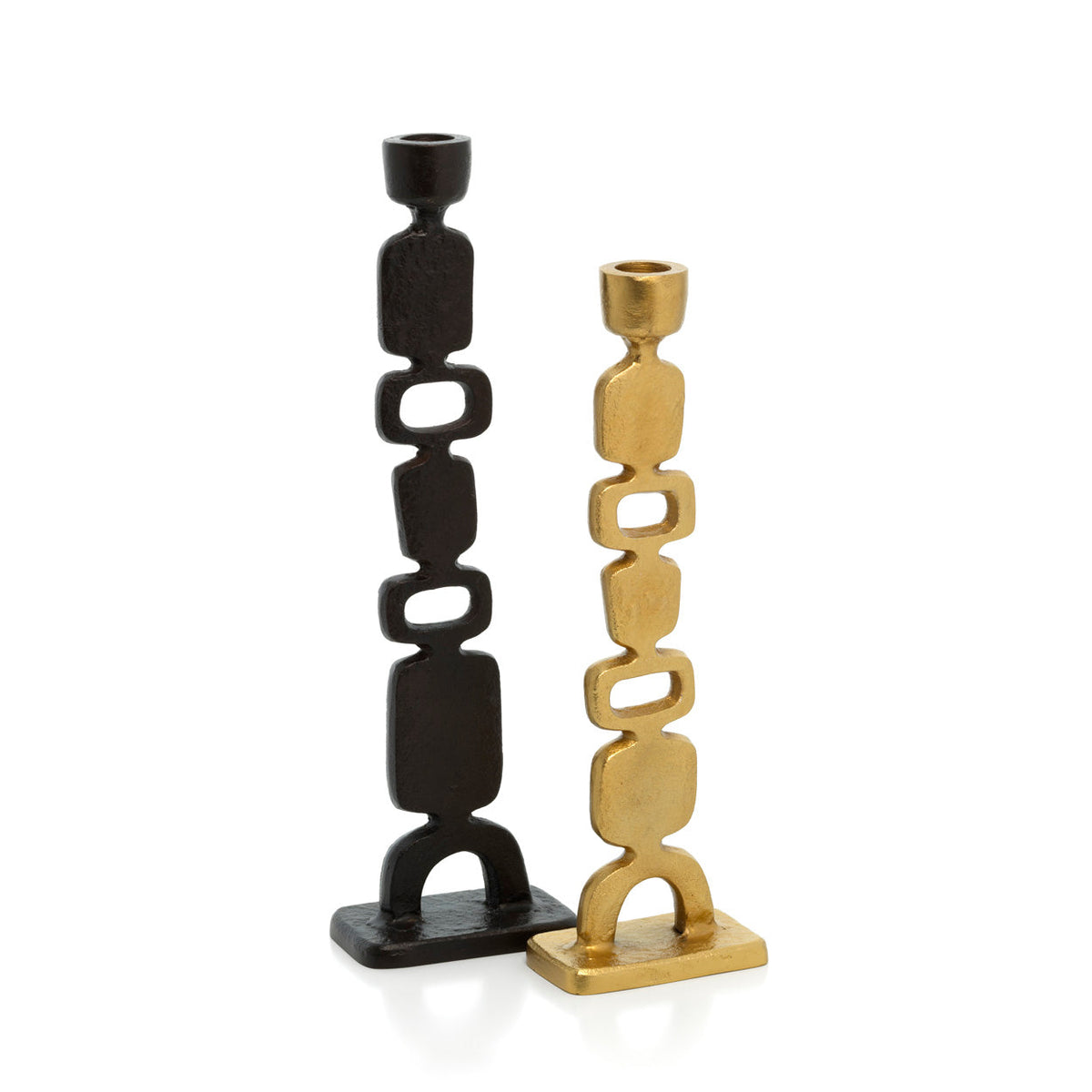 The Totemo Candle Holder - Black - L