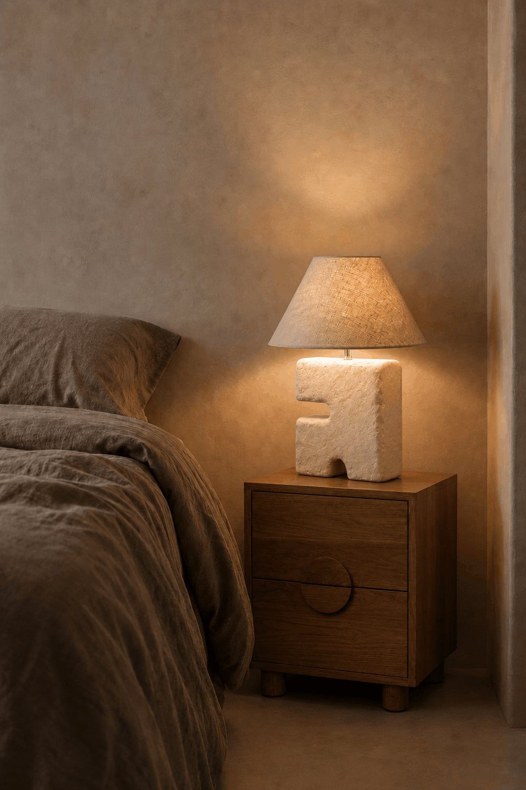 La lampe à poser L’Objet - blanche - M