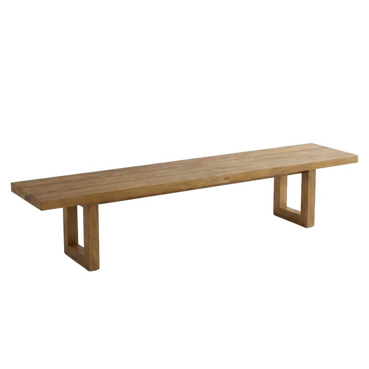 Bench With Square Foot - Natural - 280