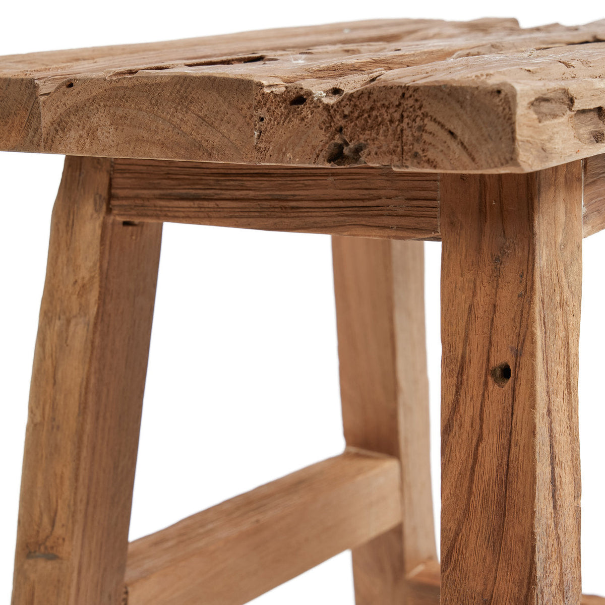 Le tabouret Yoke - Naturel - L