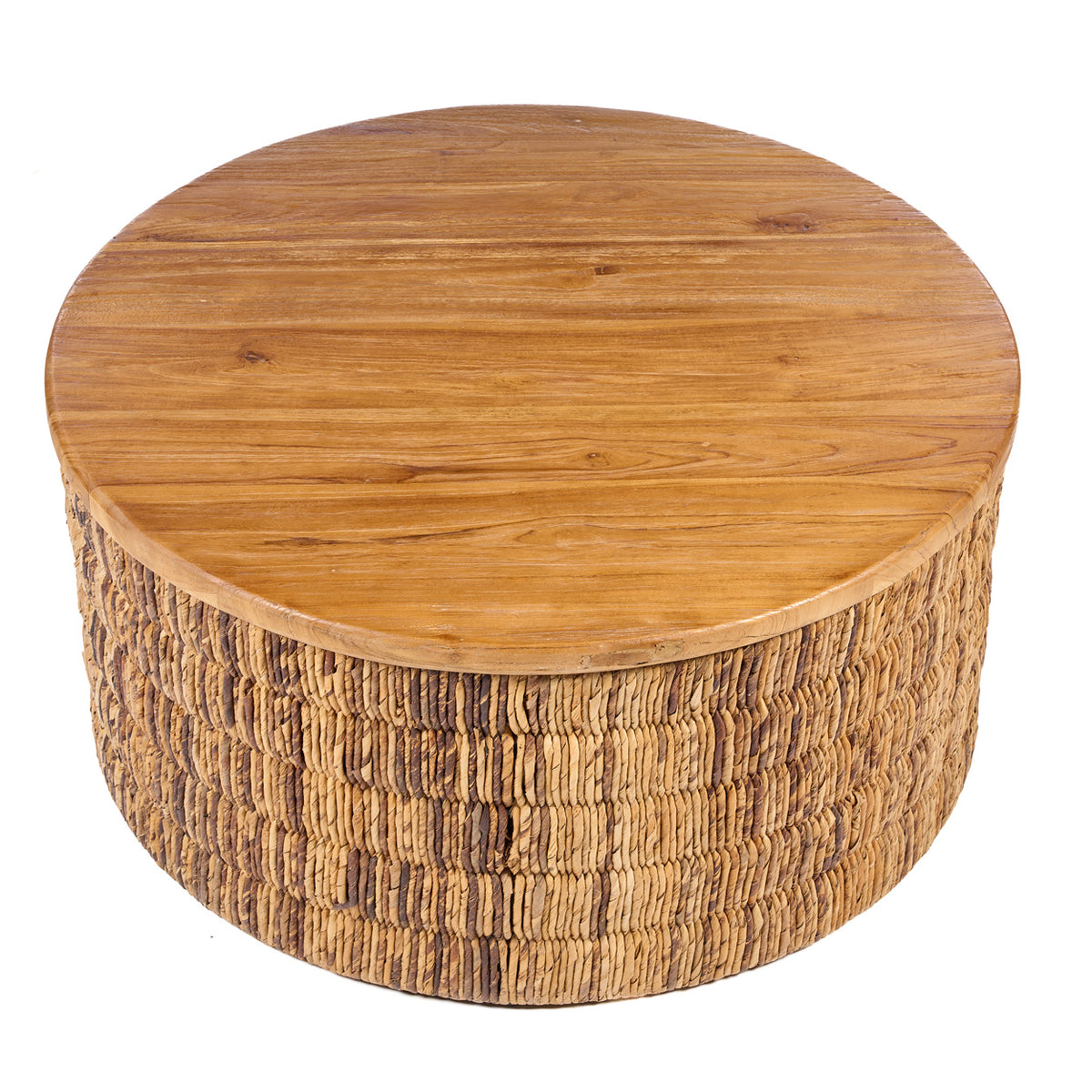 Abaca Round Natural Magani Coffee Table - Natural