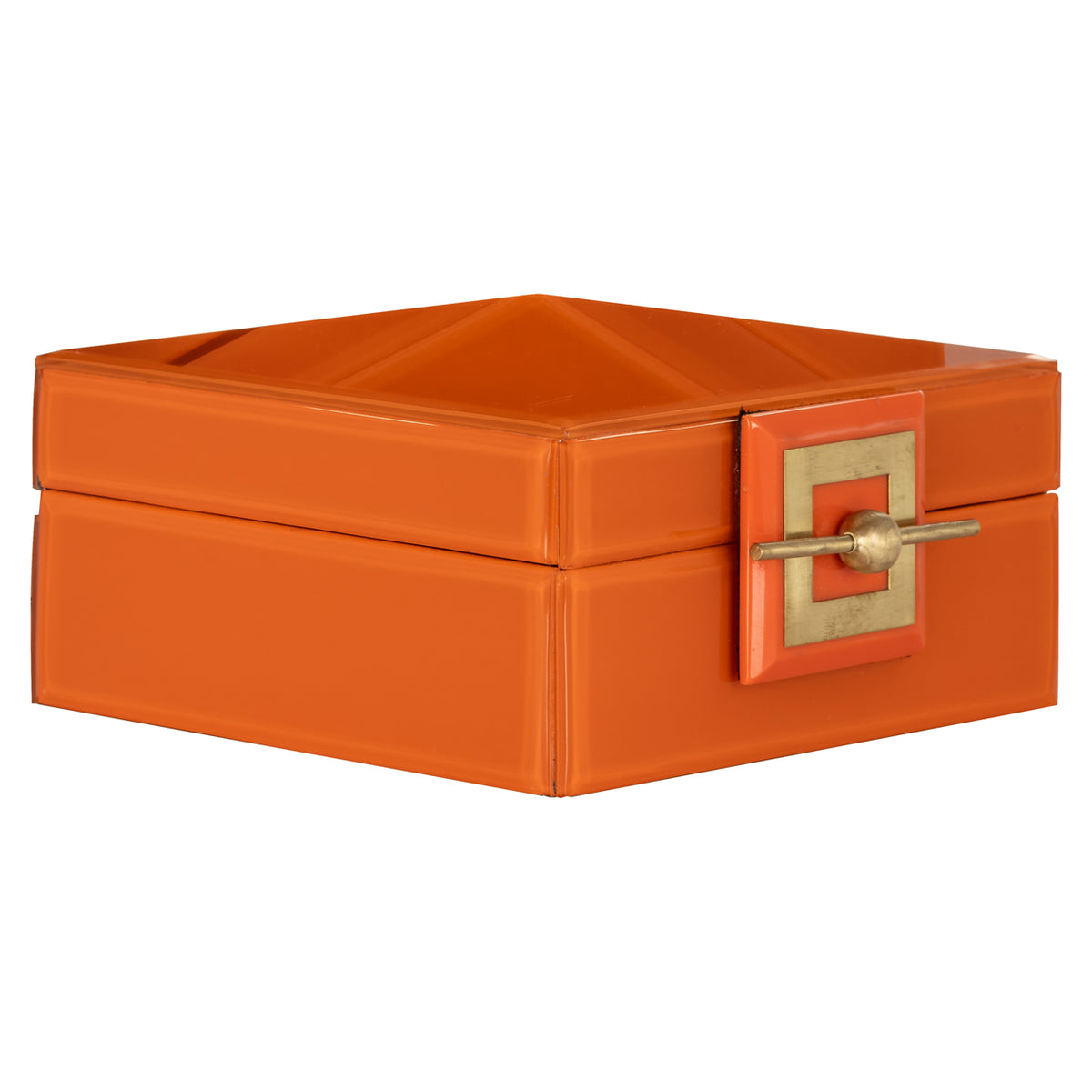 Boîte de rangement Bodine orange petite