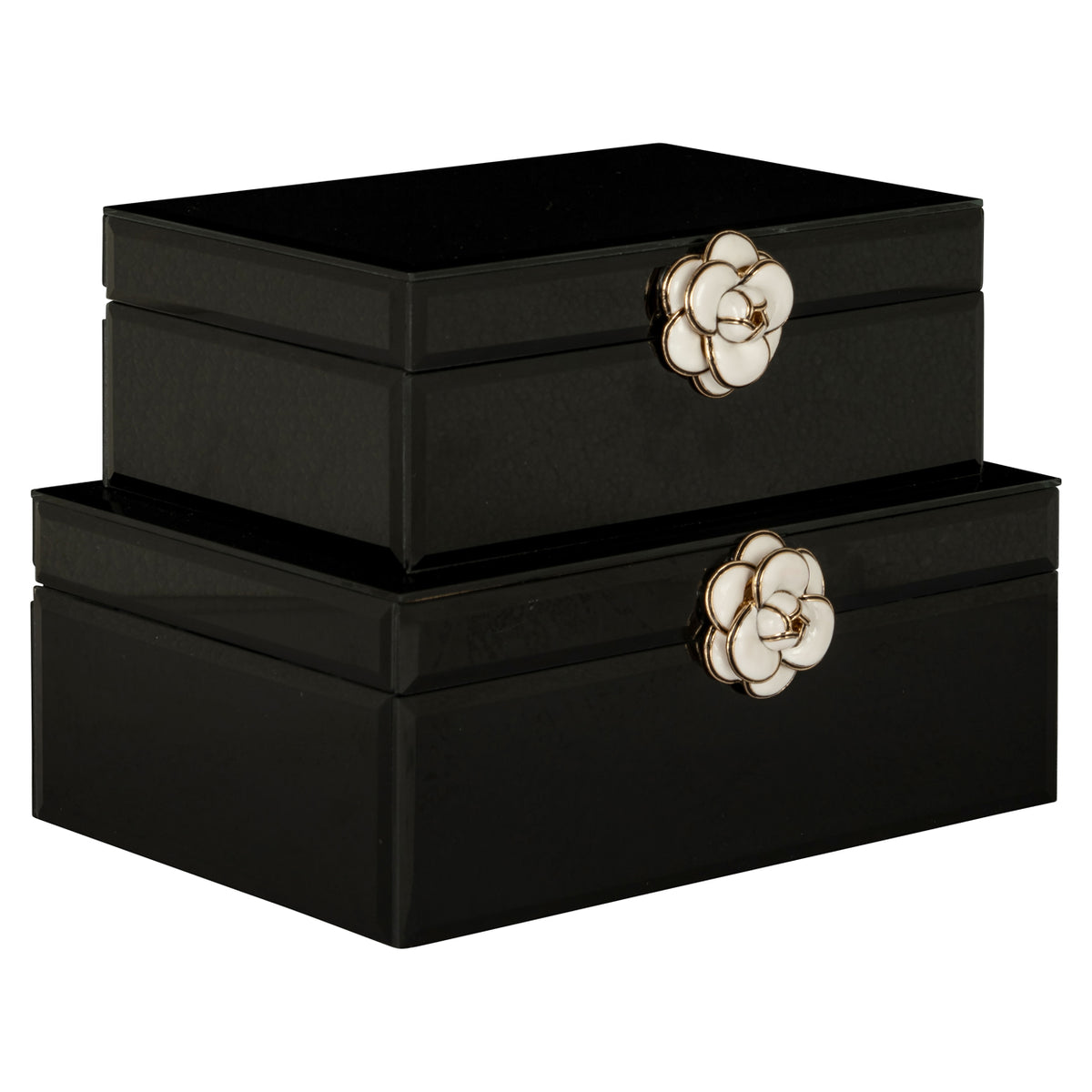 Boîte de rangement Vivy noire petite