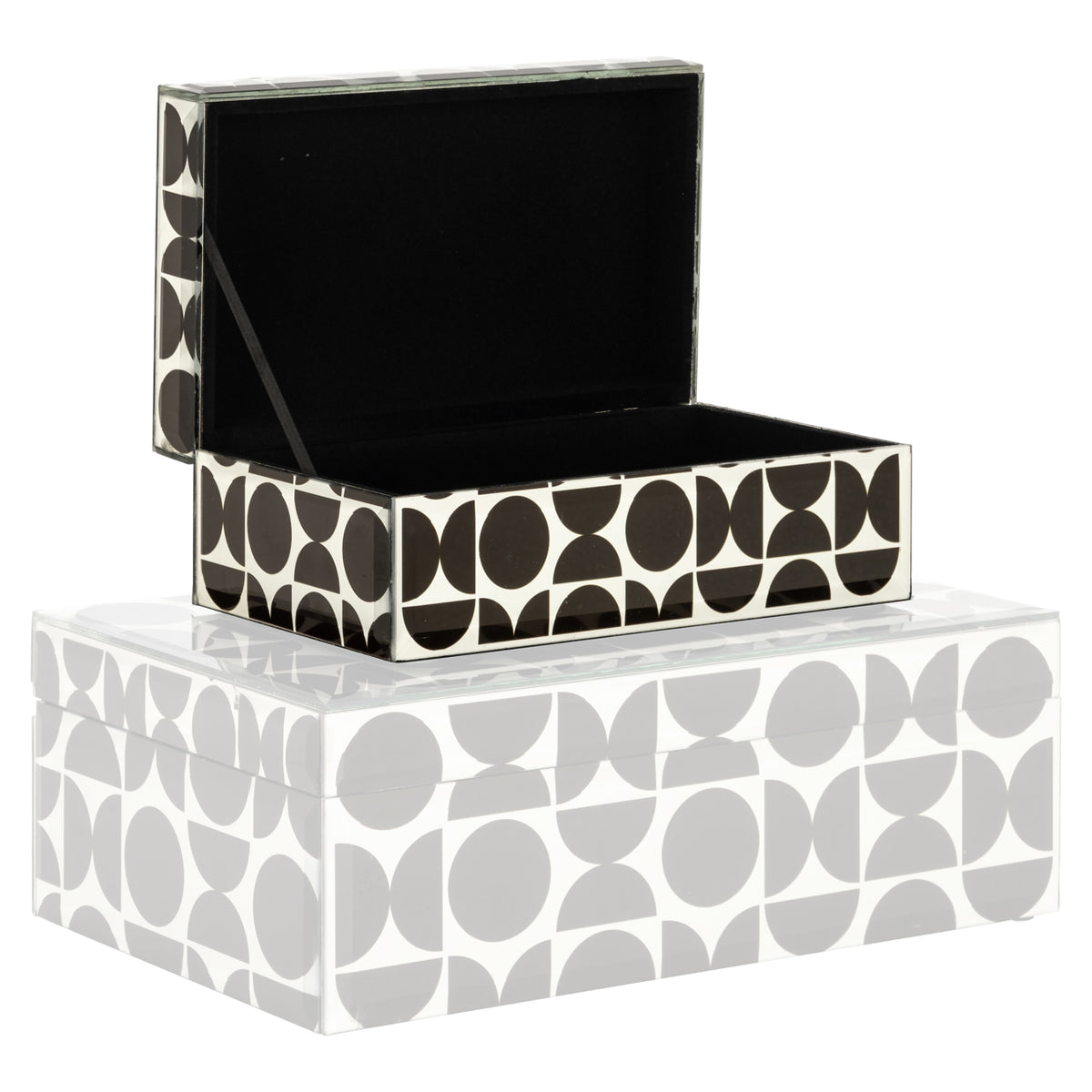 Boîte de rangement Vivian noire small