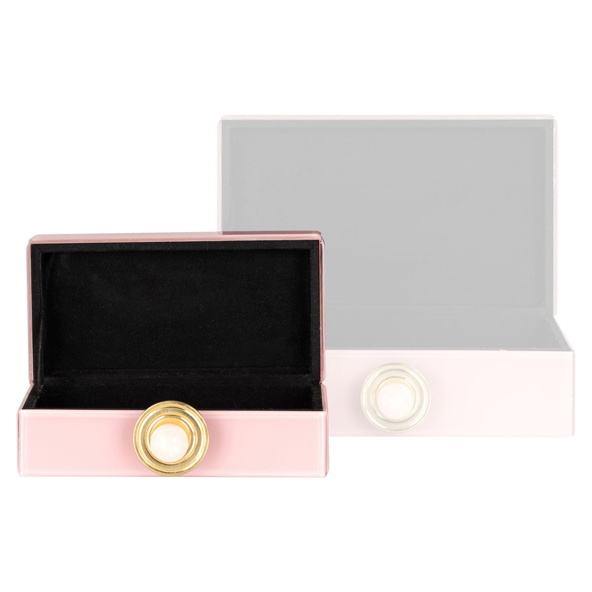 Aufbewahrungsbox Jamila pink klein