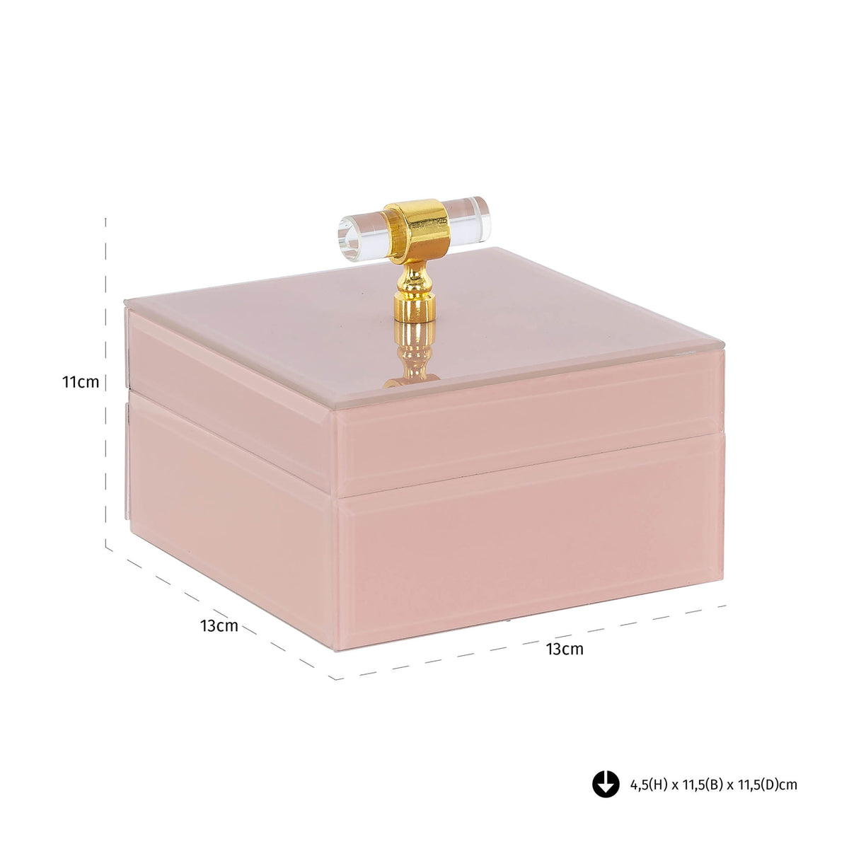 Boîte de rangement Rana beige