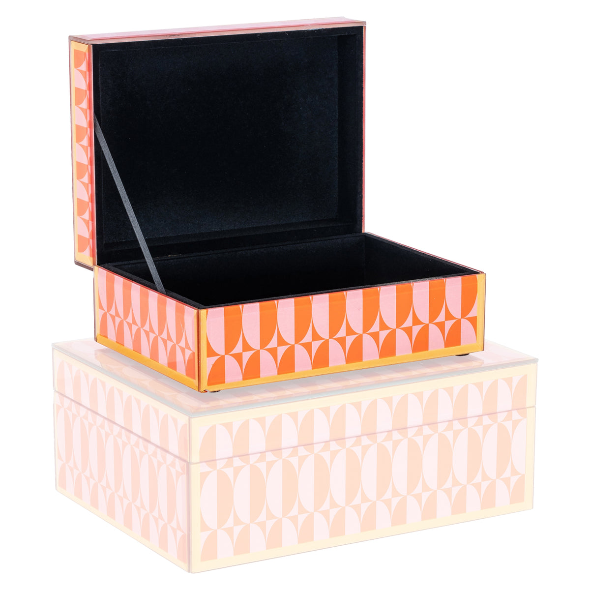 Aufbewahrungsbox Abba pink klein