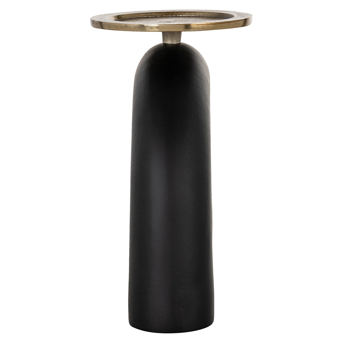 Kerzenhalter Livi Schwarz/Gold groß