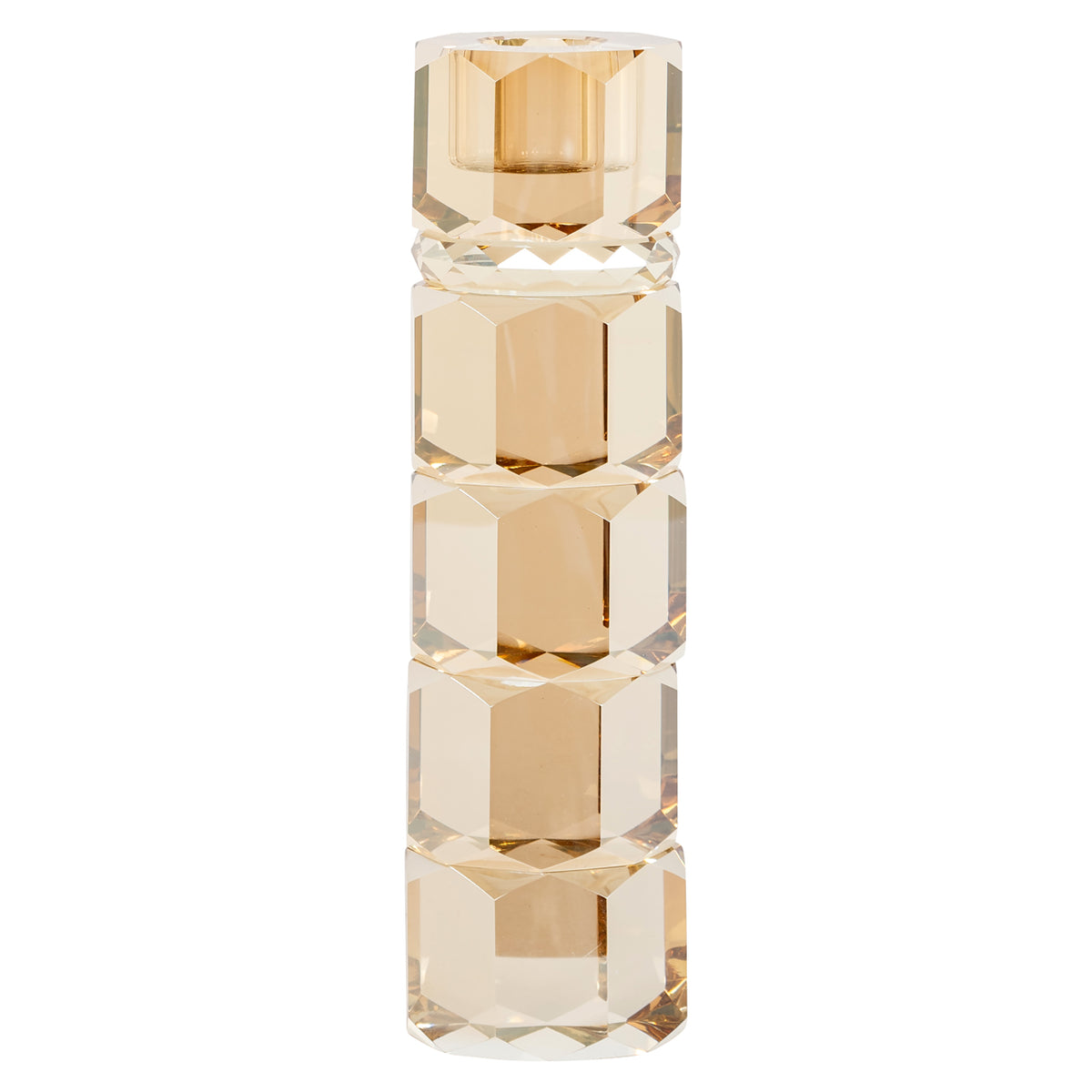 Zofia amber candle holder
