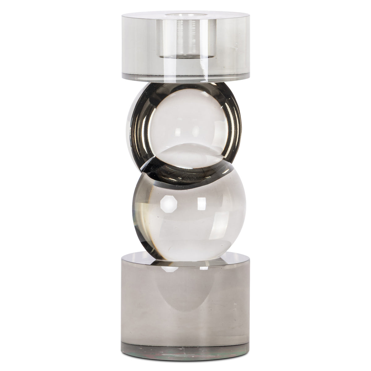 Jennyl grey large candle holder