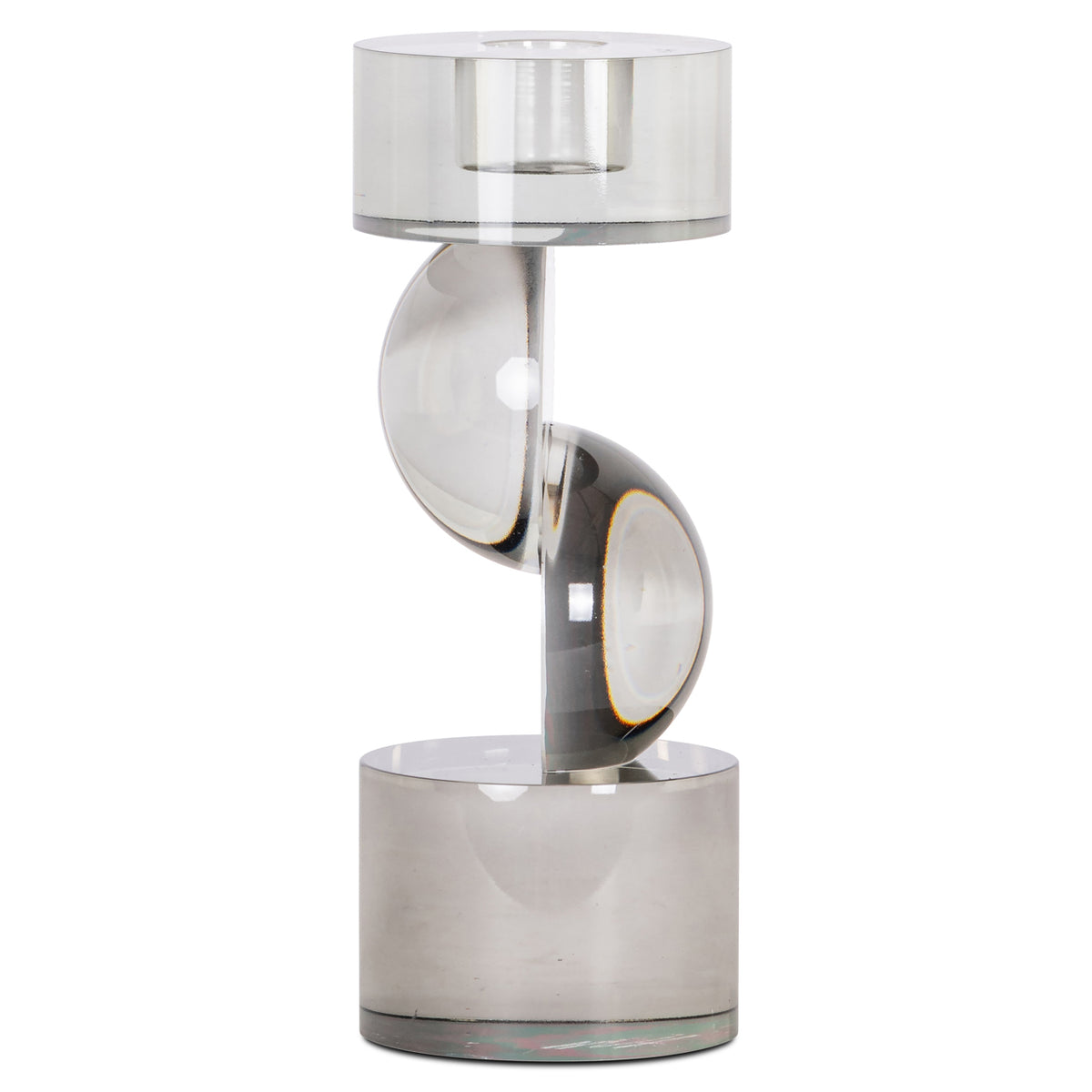 Jennyl grey large candle holder