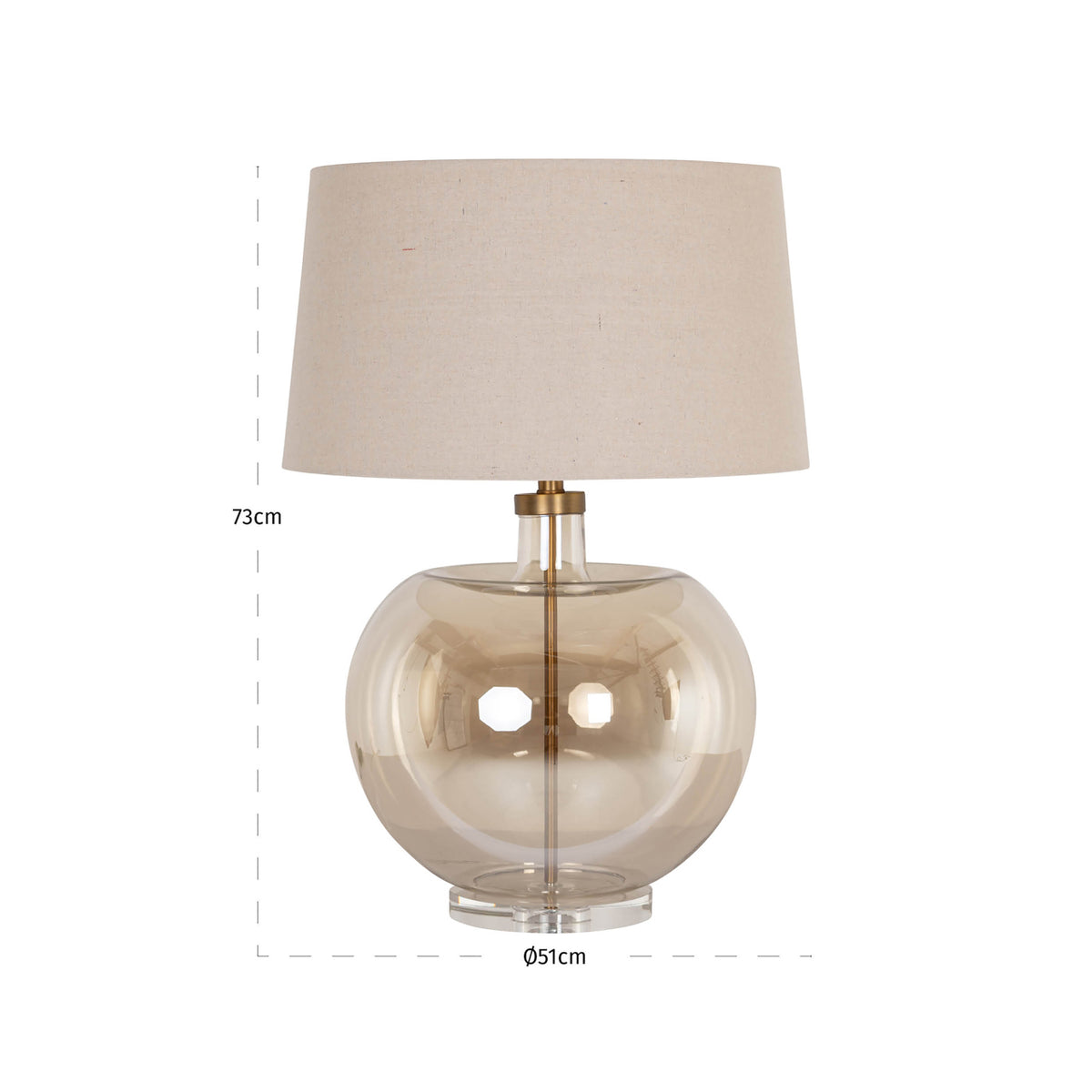 Lampe de table Jazzy amber