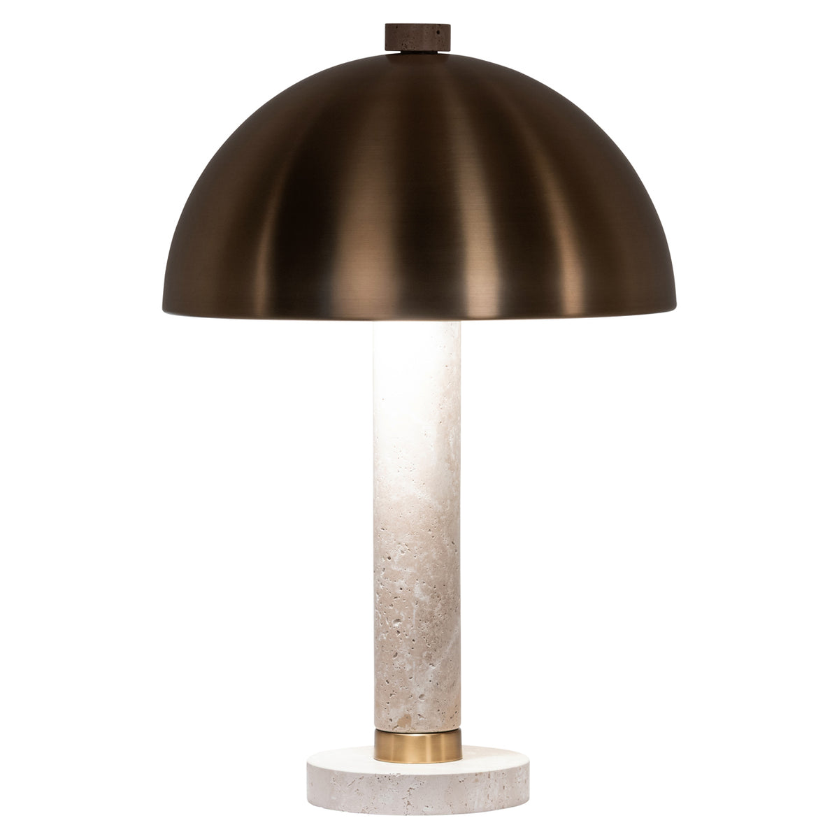 Tischleuchte Jara brushed gold
