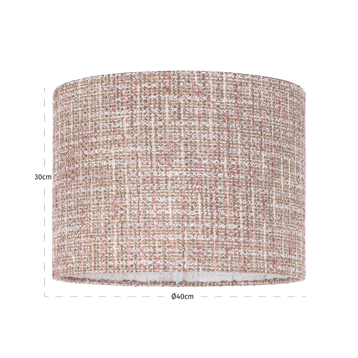Lampshade Live trendy rose 40Ø