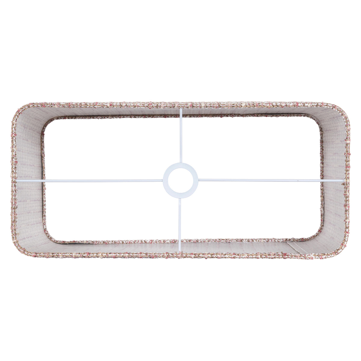 Lampenkap Live trendy rose rectangle large