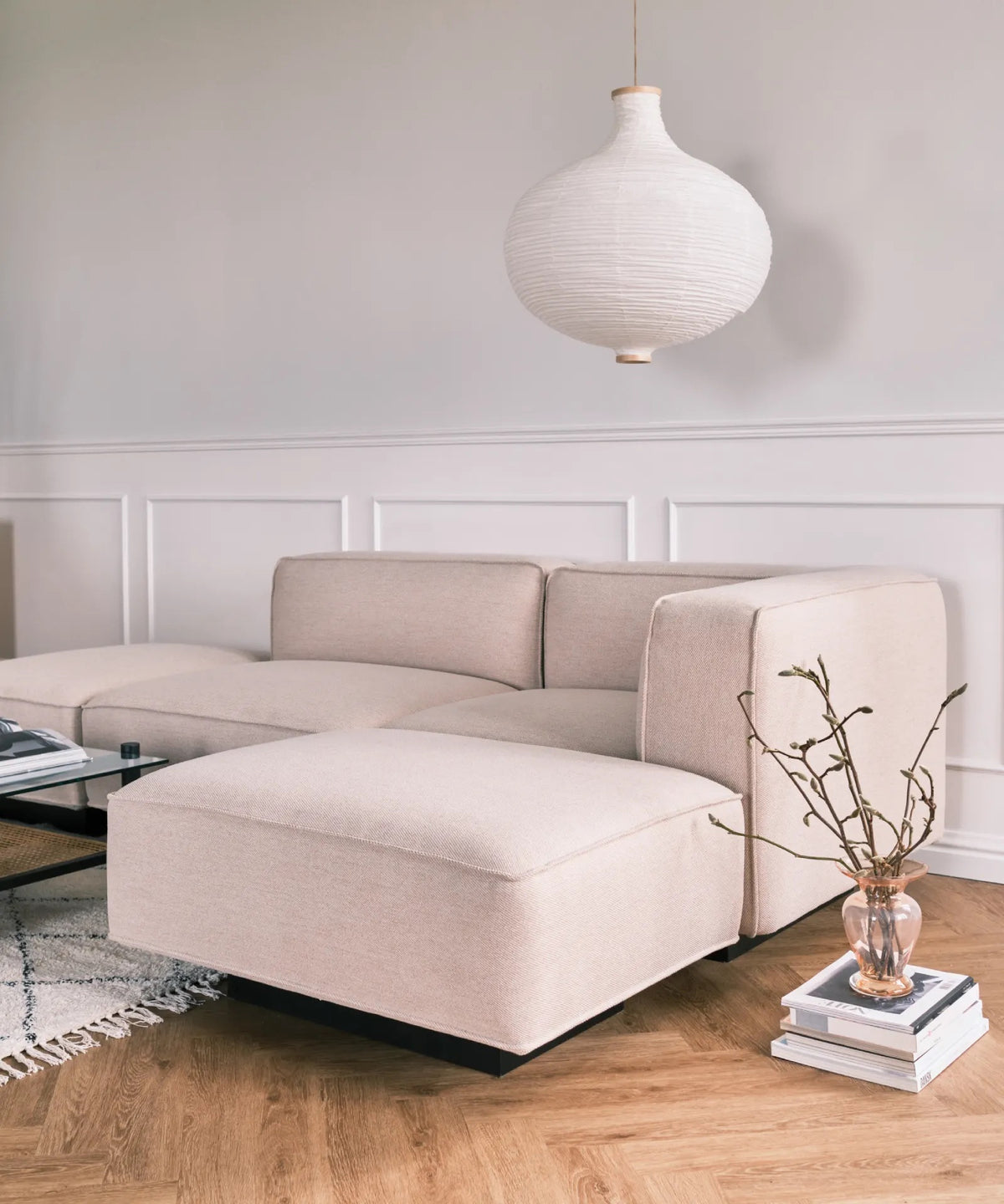 Utopia sofa corner - Light beige