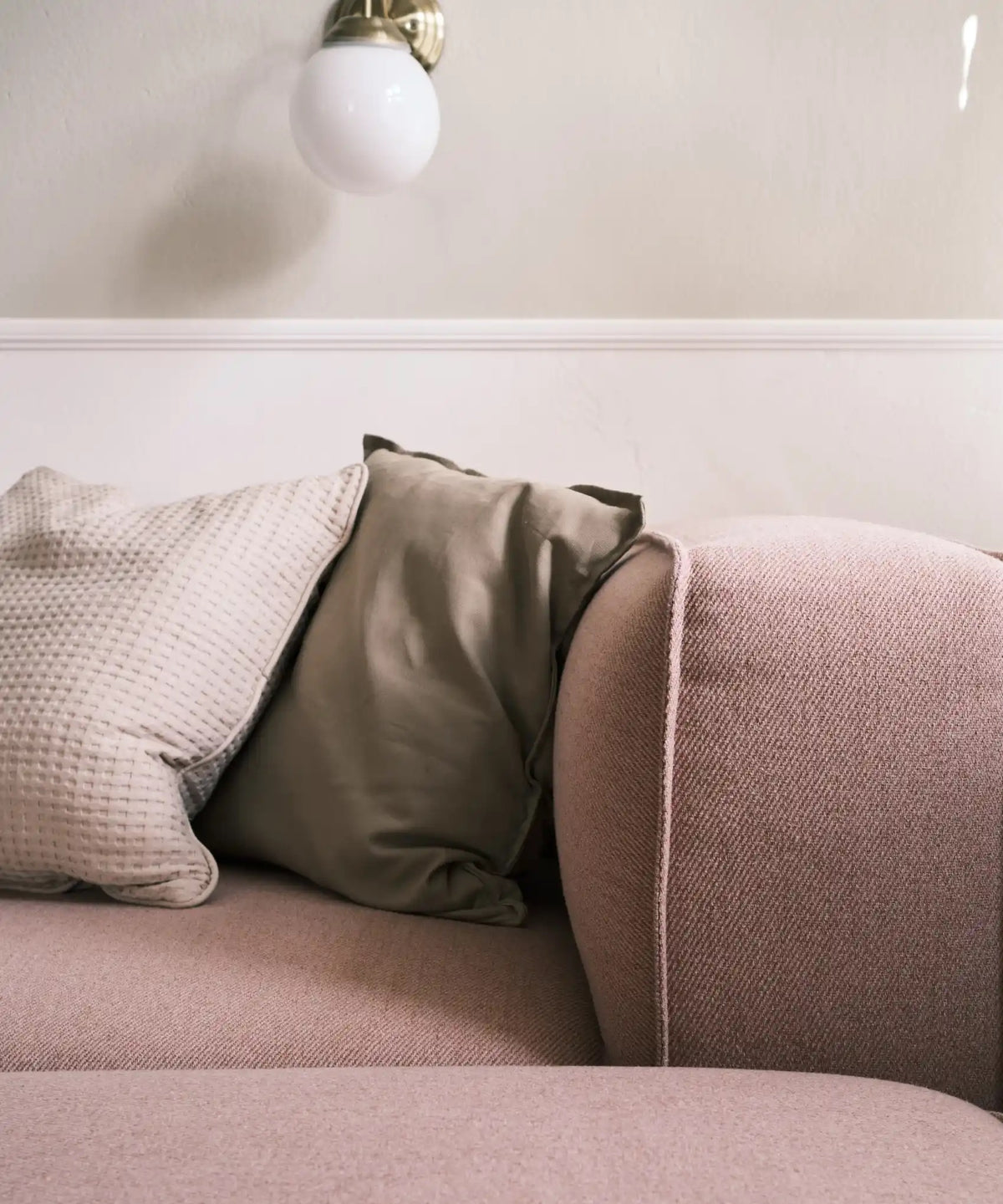 Utopia sofa corner - Subtle pink