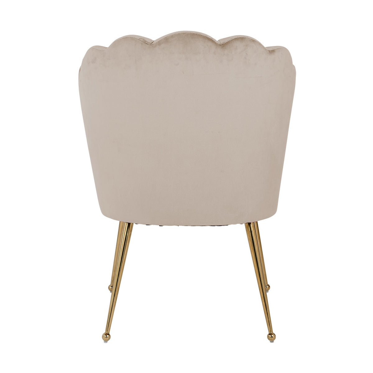 Eetkamerstoel Pippa khaki velvet