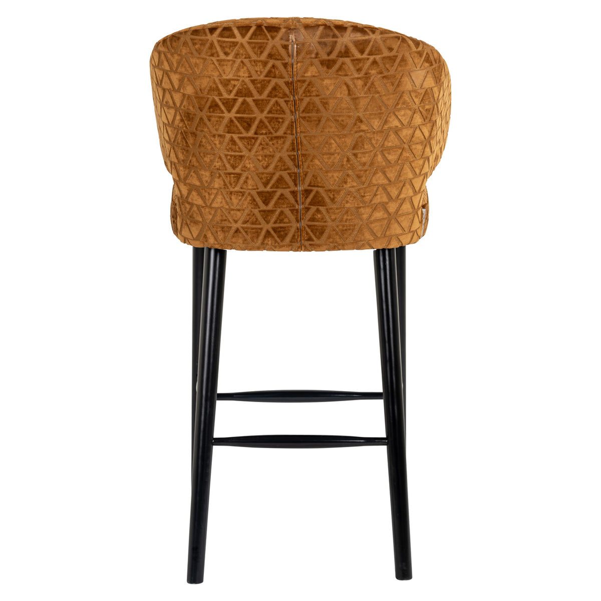 Tabouret de bar Indigo old gold triangle