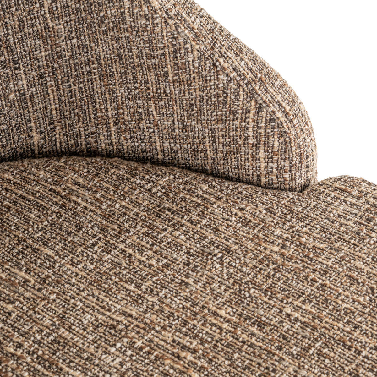 Barstoel Bolton brown tweed (Set of 2)