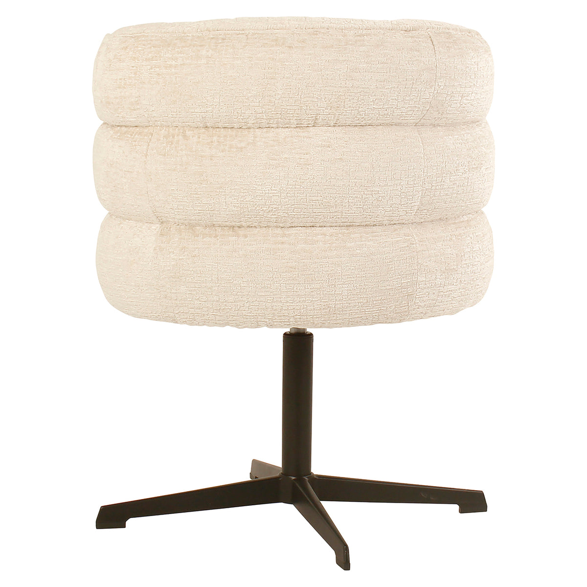 Alexander Jones cream fusion swivel dining chair (Chadwick)