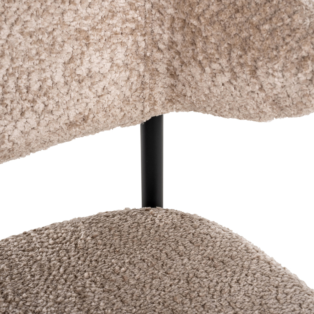 Chaise de salle à manger Bea mouton naturel (Set of 2)