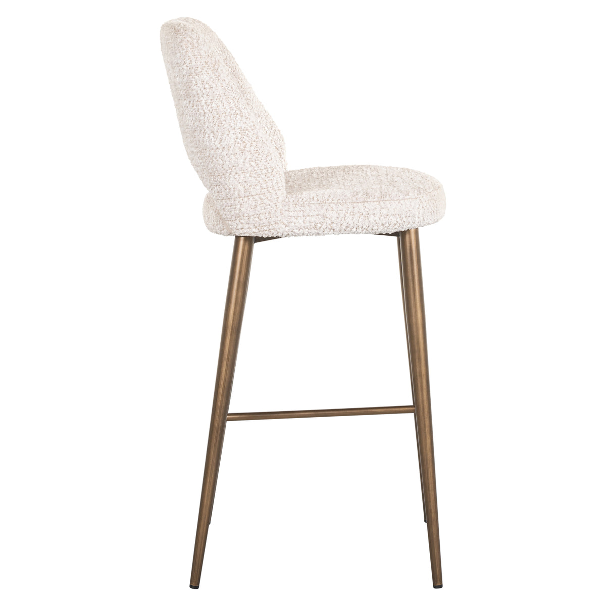 Chaise de bar Delphine lovely cream