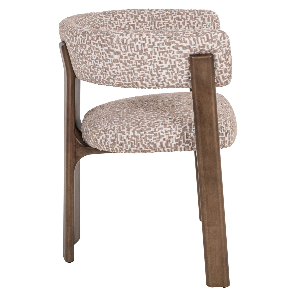 Contigo natural geo dining chair