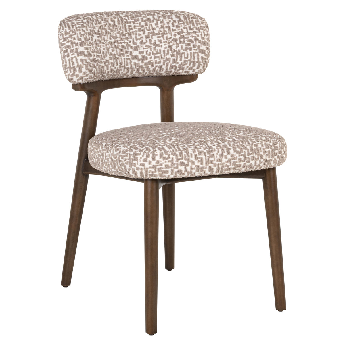 Dining chair Basker natural geo (Set of 2)
