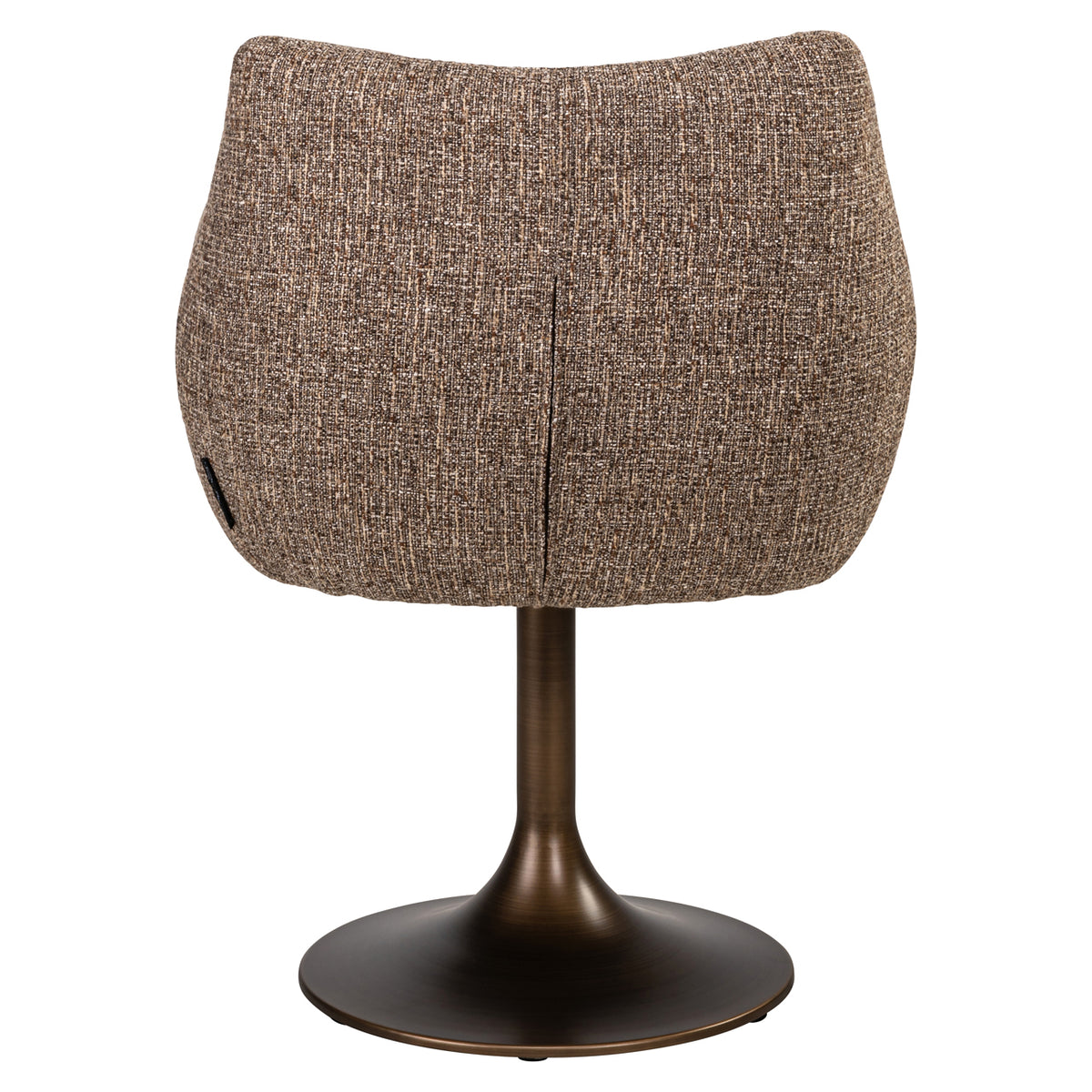 Esszimmerstuhl Aldo brown tweed swivel