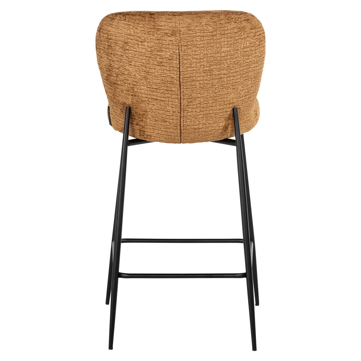 Chaise de bar Darby cognac fusion