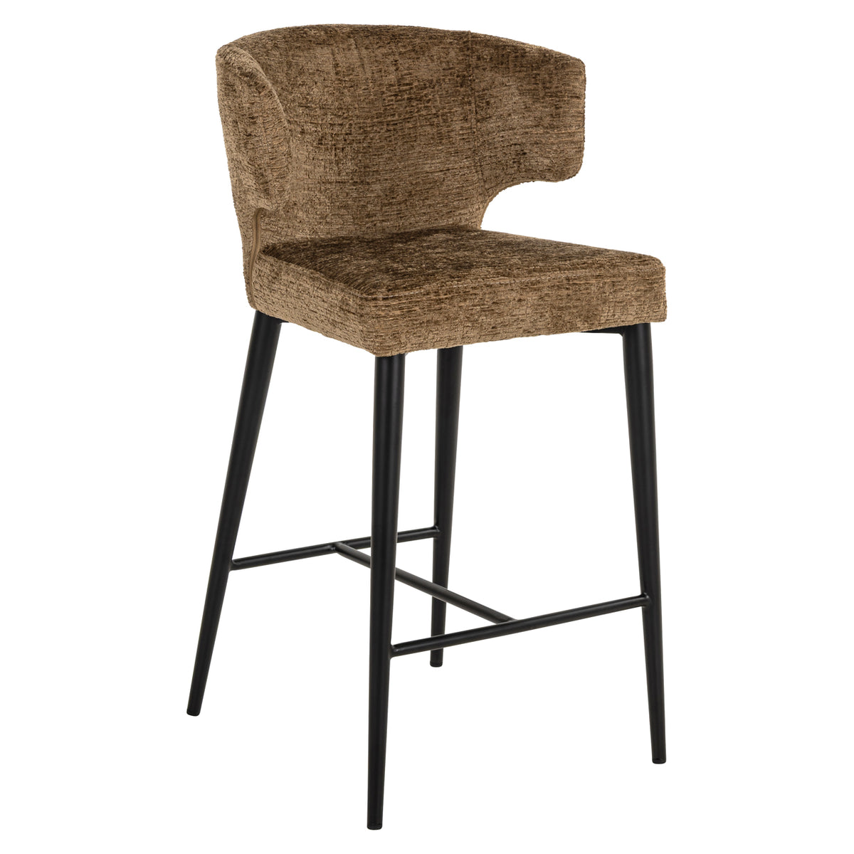 Counter chair Taylor brandy fusion fire retardant