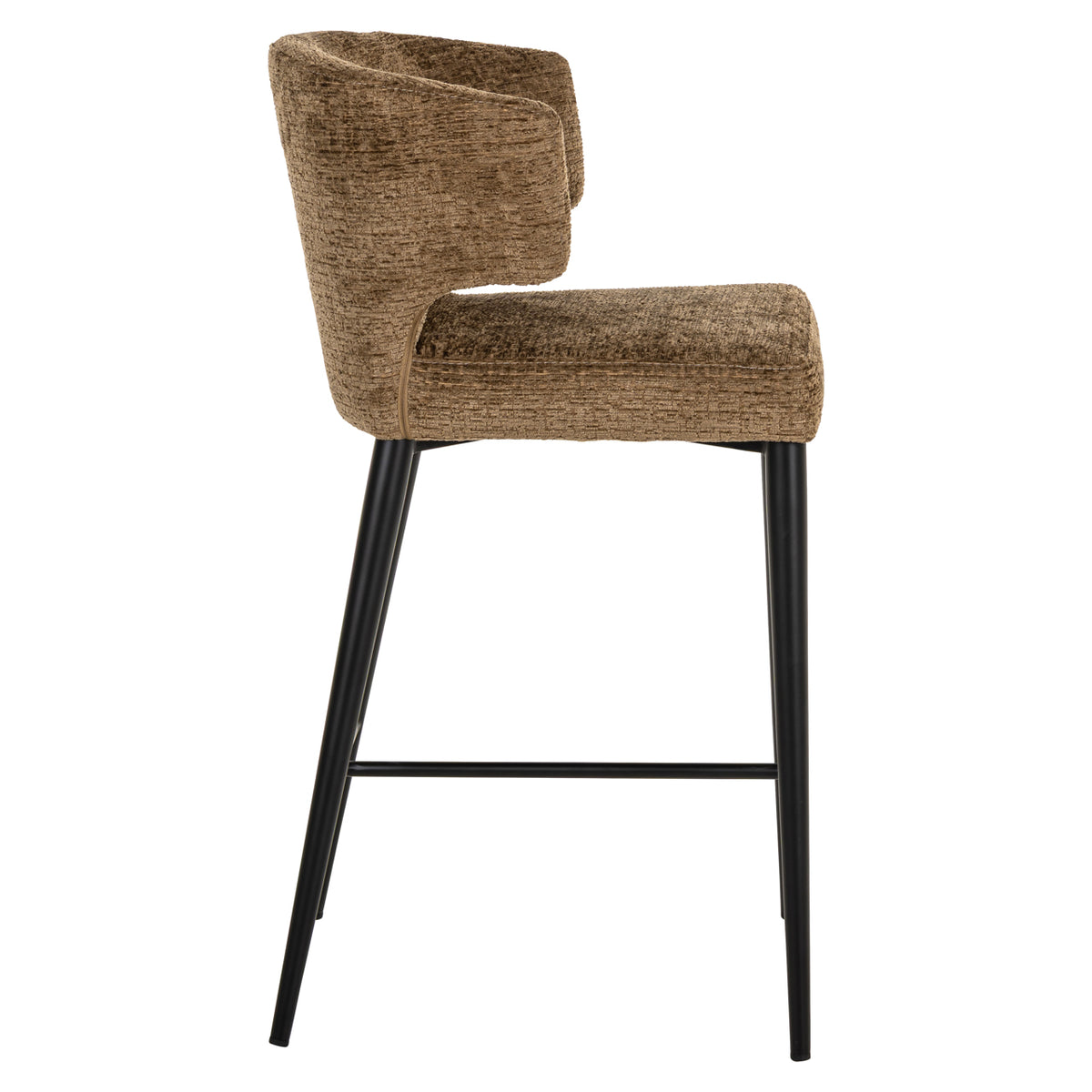 Counter chair Taylor brandy fusion fire retardant