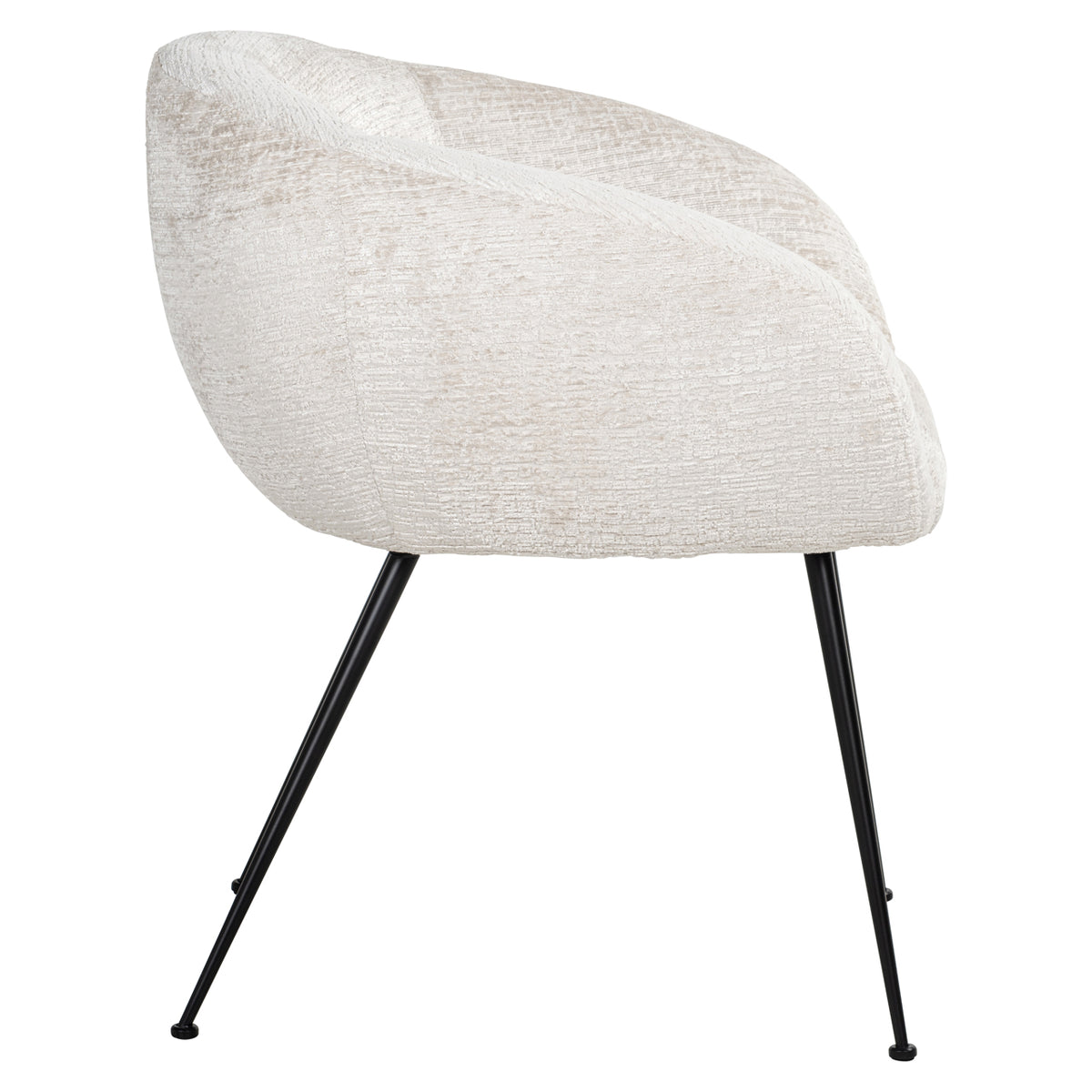 Chaise de salle à manger Ruby cream fusion