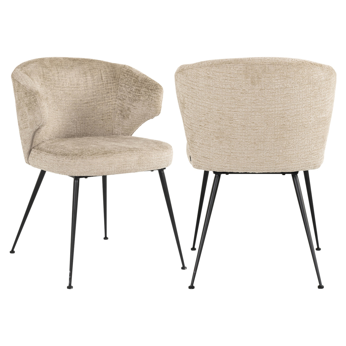 Xandra desert fusion fire retardant dining chair