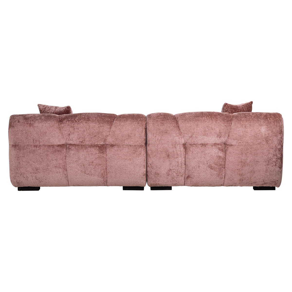 Charelle rose chenille sofa