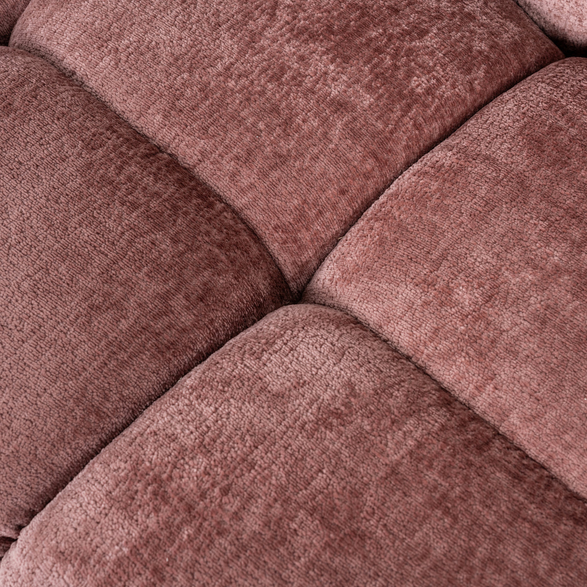 Charelle rose chenille sofa