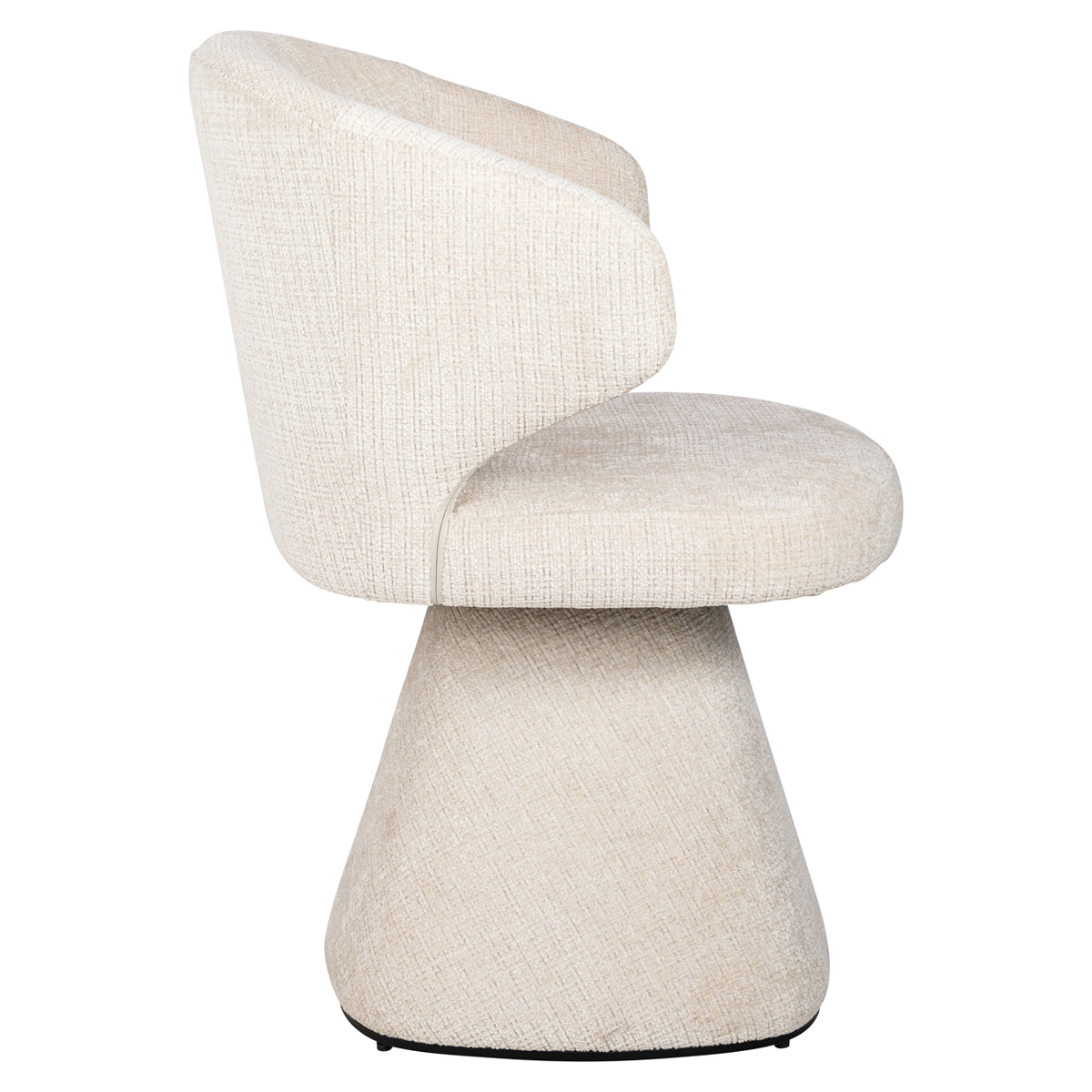 Chaise de salle à manger Gatsbi niagara beige ignifugée