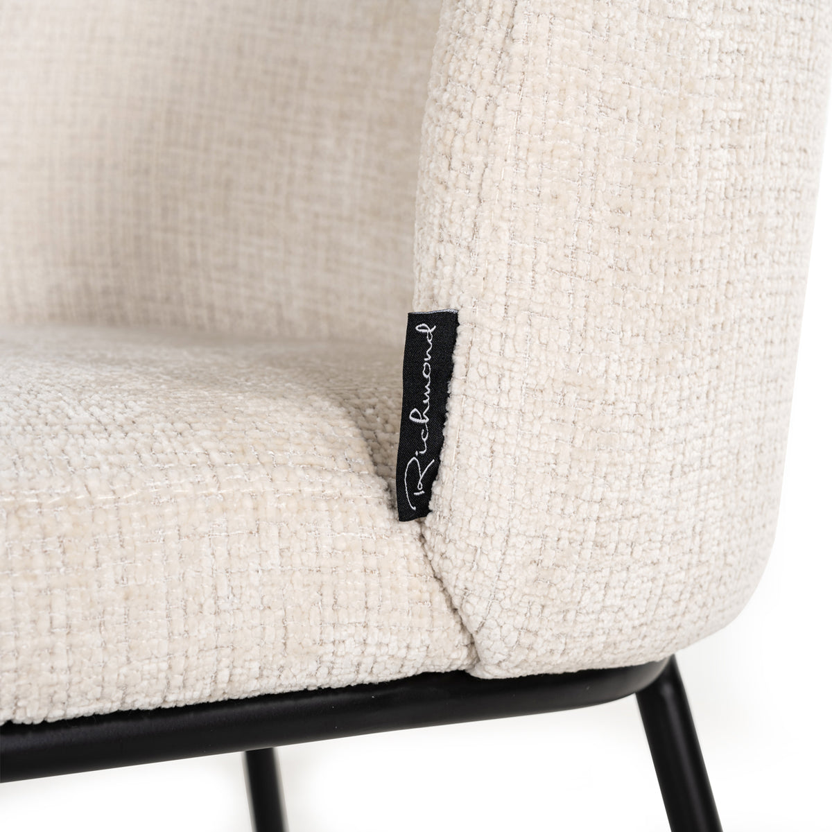 Dining chair Elvi niagara beige fire retardant (Set of 2)